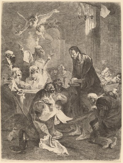 A Instituição da Eucaristia de Franz Anton Maulbertsch