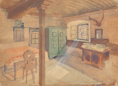 Casa de campo em Tragöß de Franz Barwig d. Ä.