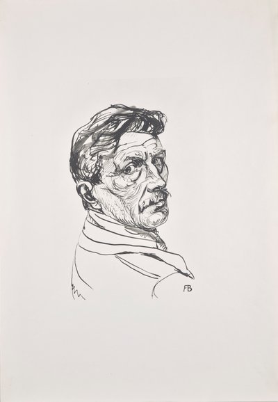 Auto-retrato de Franz Barwig d. Ä.
