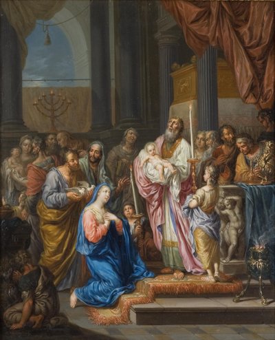 Oferta no templo de Franz Christoph Janneck
