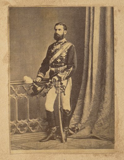 [Retrato de Carol I da Roménia] de Franz Duschek