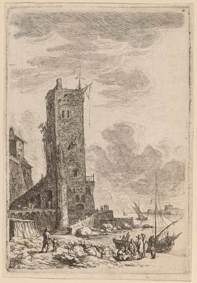 Porto de Livorno de Franz Edmund Weirotter