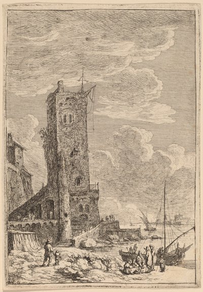 Porto de Livorno de Franz Edmund Weirotter