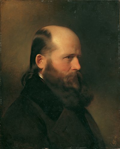 O escritor e músico Dr. Groß de Franz Eybl