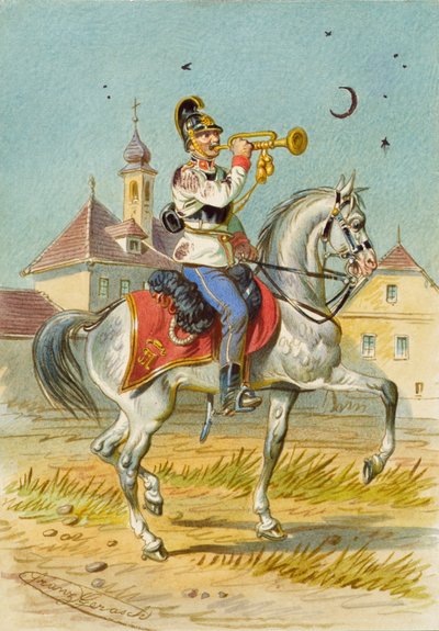 Soldado a cavalo de Franz Gerasch
