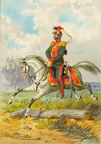 Soldado a cavalo de Franz Gerasch