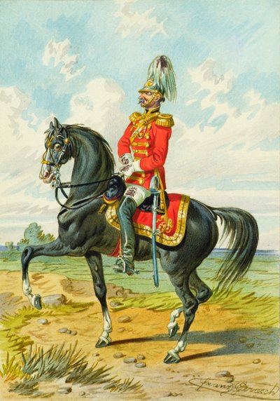 Soldado a cavalo de Franz Gerasch