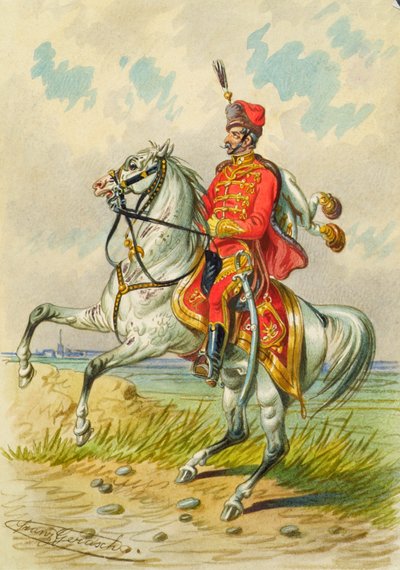 soldado a cavalo de Franz Gerasch