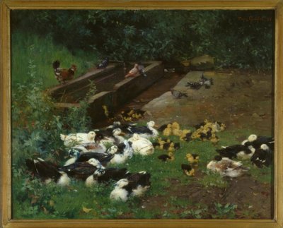 Entenfamilien de Franz Grassel