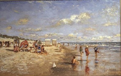 Na praia de Franz Helfferich