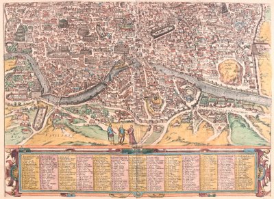 Roma Antiga, parte B, Itália (gravura de Franz Hogenberg