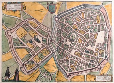 Arras - Norte de França de Franz Hogenberg