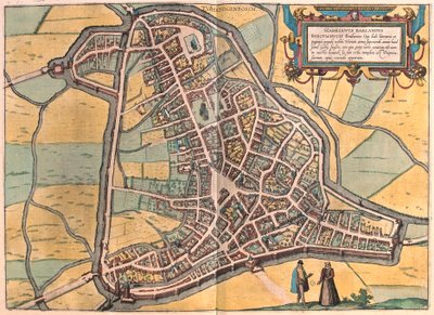 Bois le Duc, Holanda (gravura de Franz Hogenberg