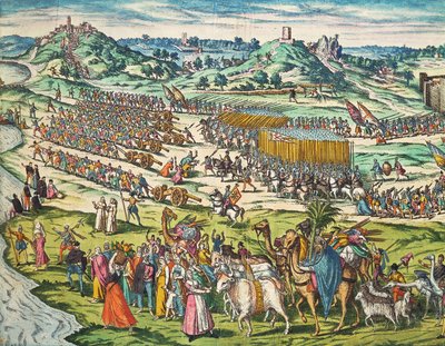 Conquista de Túnis por Carlos V de Franz Hogenberg