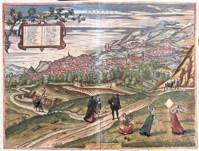 Granada, Espanha de Franz Hogenberg