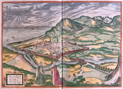 Pesaro, Itália) (gravura de Franz Hogenberg