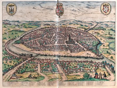Sevilha, Espanha (gravura de Franz Hogenberg