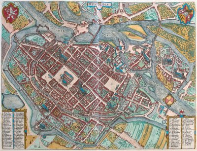 Wroclaw, Polónia de Franz Hogenberg