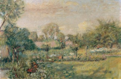 Jardim no verão de Franz Hohenberger