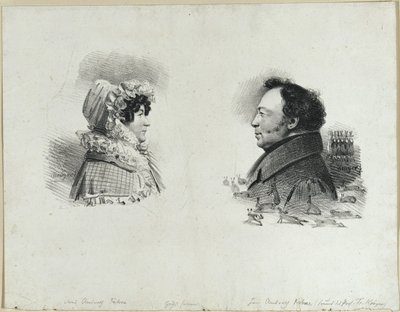 O conselheiro Kühne e a sua esposa de Franz Krüger