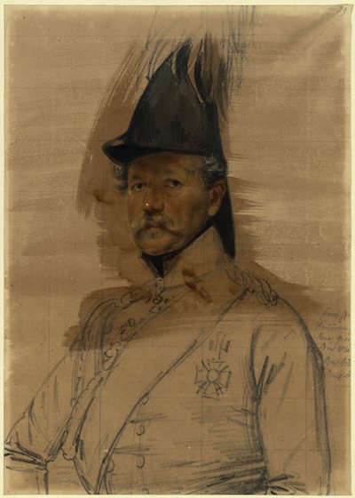 O general August Wilhelm von Neumann de Franz Krüger
