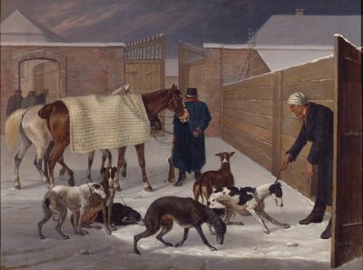 Regresso da caça de Franz Krüger