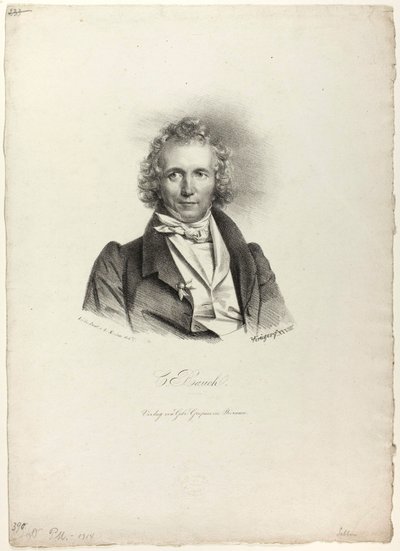 Retrato do escultor Rauch de Franz Krüger