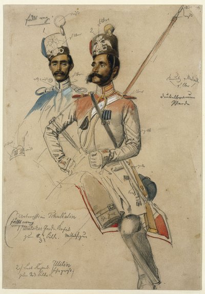 Cossaco da Guarda dos Urais de Franz Krüger