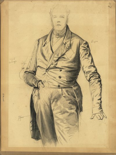 Wilhelm von Humboldt ou o ministro von Rother de Franz Krüger