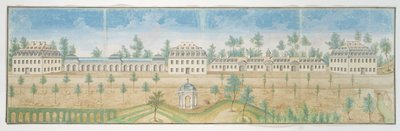 Wilhelmsbad (wc e lápis sobre papel) de Franz Ludwig Cancrin