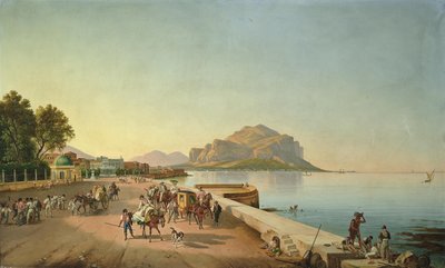 Um passeio em Palermo de Franz Ludwig Catel