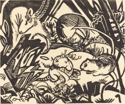 Lenda Animal (Legenda de Nível) de Franz Marc