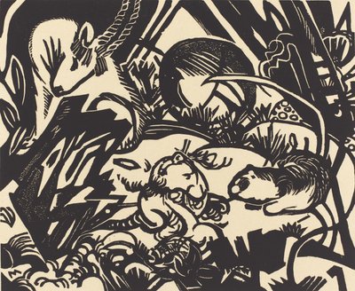 Lenda Animal de Franz Marc