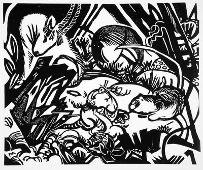 Lenda animal de Franz Marc