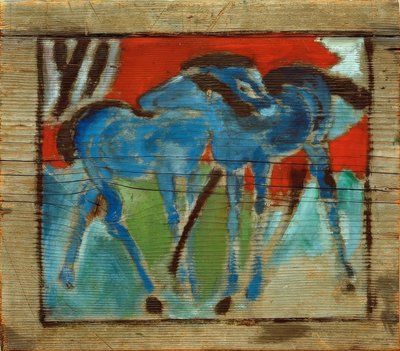 Potros azuis de Franz Marc
