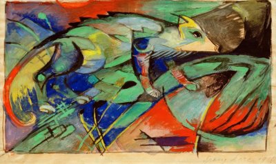 camaleão de Franz Marc