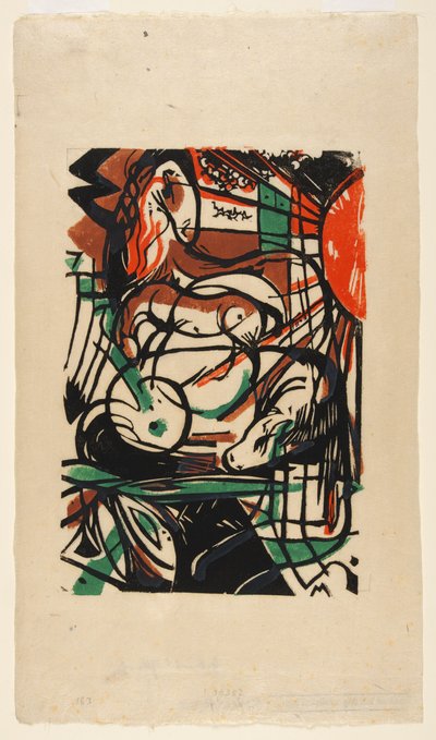 Criação dos cavalos de Franz Marc