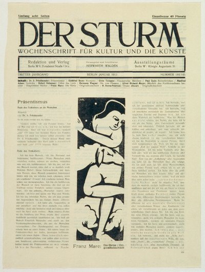 A Pastora de Franz Marc