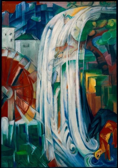 O moinho encantado de Franz Marc