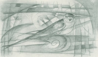 Uma andorinha de Franz Marc