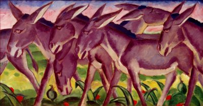 Eselsfries de Franz Marc