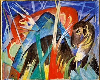 Animais de Fada de Franz Marc