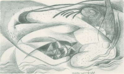 Franz Marc - Caderno de esboços do campo - Folha 23 de Franz Marc