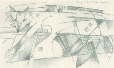 Raposa / para papel colorido de Franz Marc