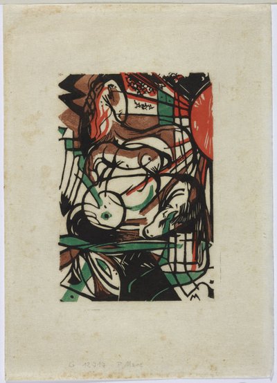 Nascimento dos cavalos de Franz Marc