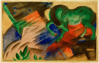 Cavalo verde de Franz Marc