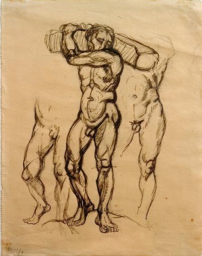 Holzträger de Franz Marc