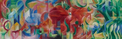 Formas de jogo de Franz Marc