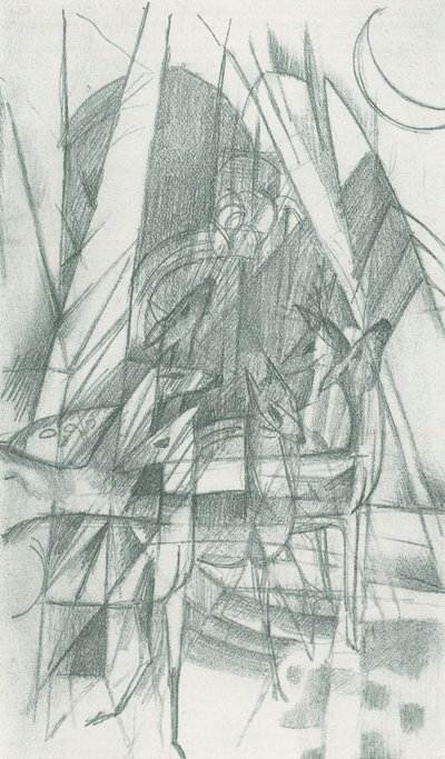 Rotwild de Franz Marc