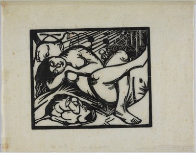 Pastora-dormideira de Franz Marc